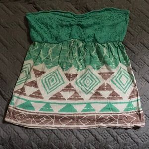 Billabong strapless top